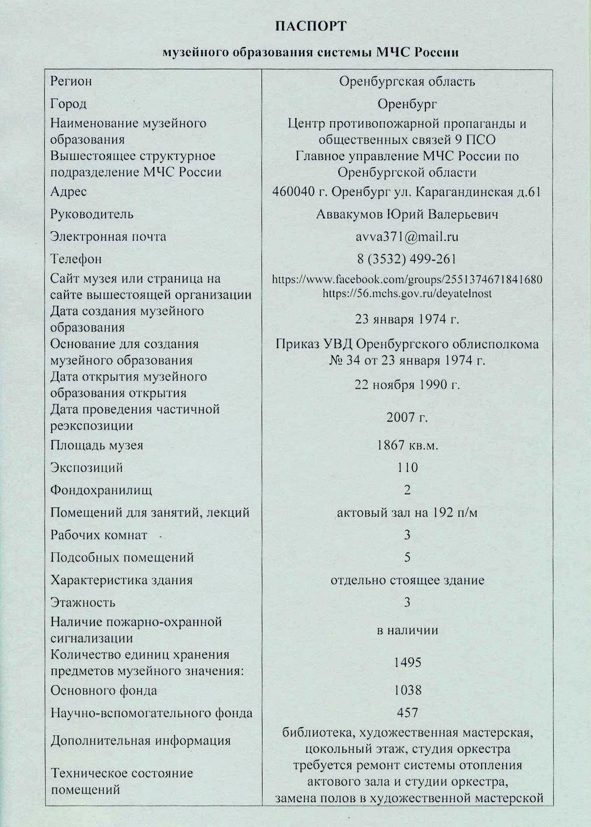 Пожарно-техническая выставка - г. Оренбург, ул. Карагандинская 61 на  портале ВДПО.РФ